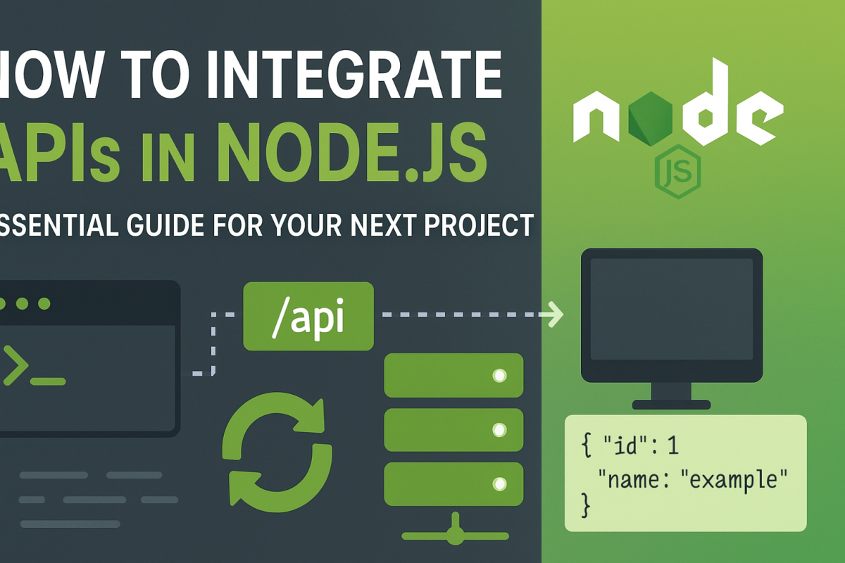 How to Integrate APIs in Node.js: Essential Guide for Your Next Project (2025)
