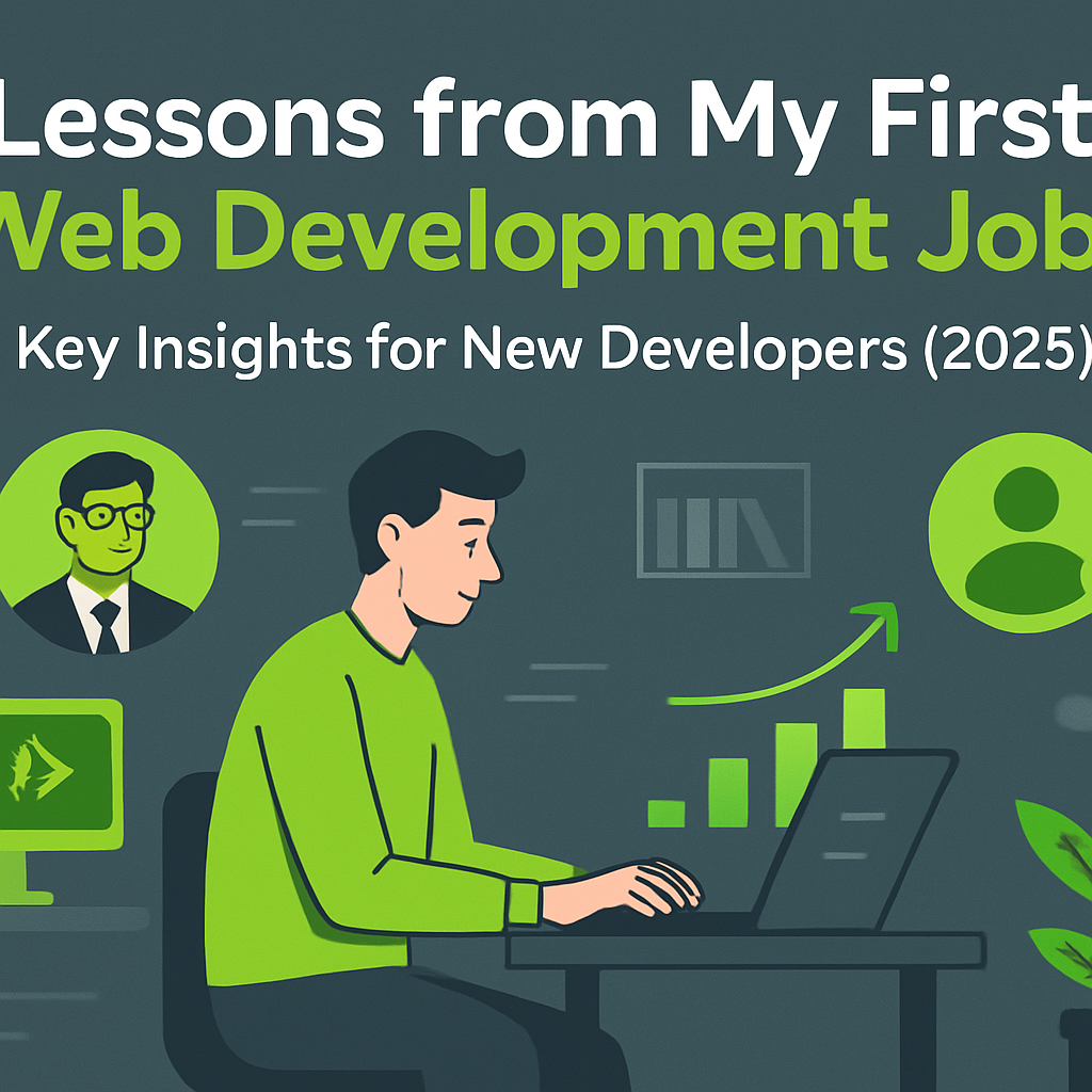 Lessons from My First Web Development Job: Key Insights for New Developers (2025)